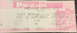 Glasgow Ticket 1997